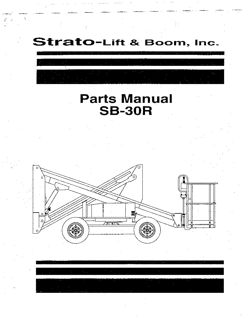 strato lift krx 20 service manual